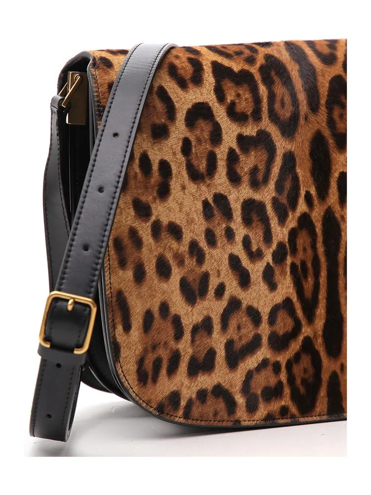 Saint Laurent Chiara Leopard Print Bag