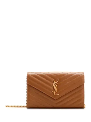 Saint Laurent Envelope Chain Clutch Bag