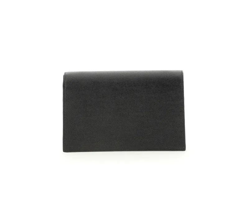 Saint Laurent Logo Plaque Clutch Bag