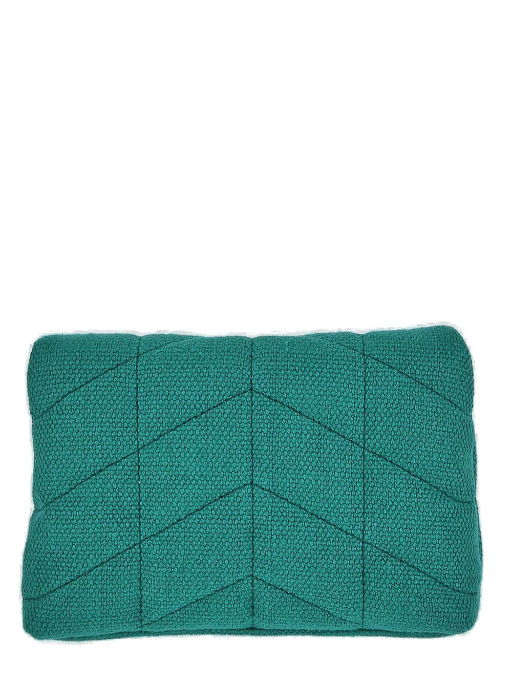 Saint Laurent Logo Plaque Clutch Bag