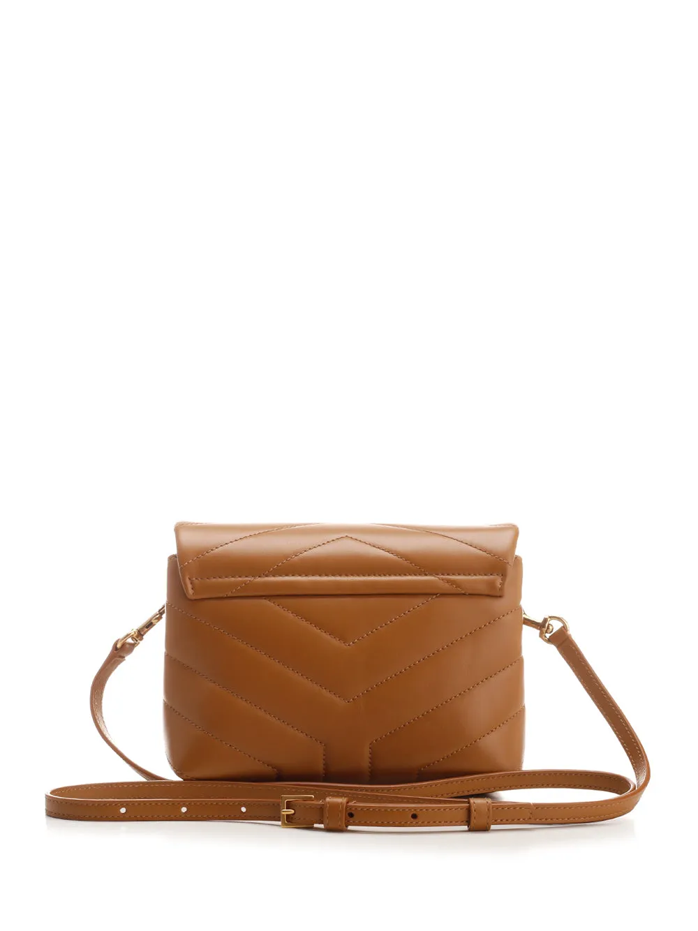 Saint Laurent Logo Plaque Crossbody Bag