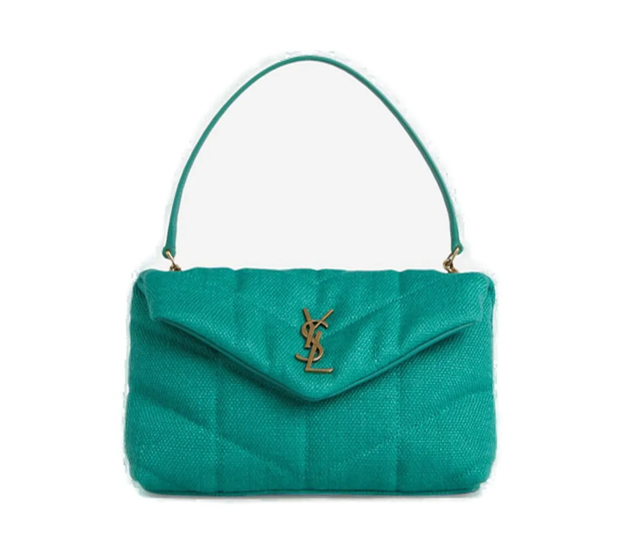Saint Laurent Puffer Toy Logo Plaque Mini Crossbody Bag
