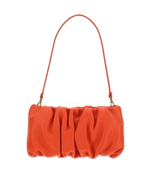 Staud Bean Ruched Strapped Clutch Bag