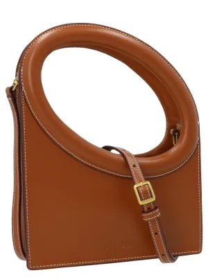 Staud Limone Logo Embossed Tote Bag