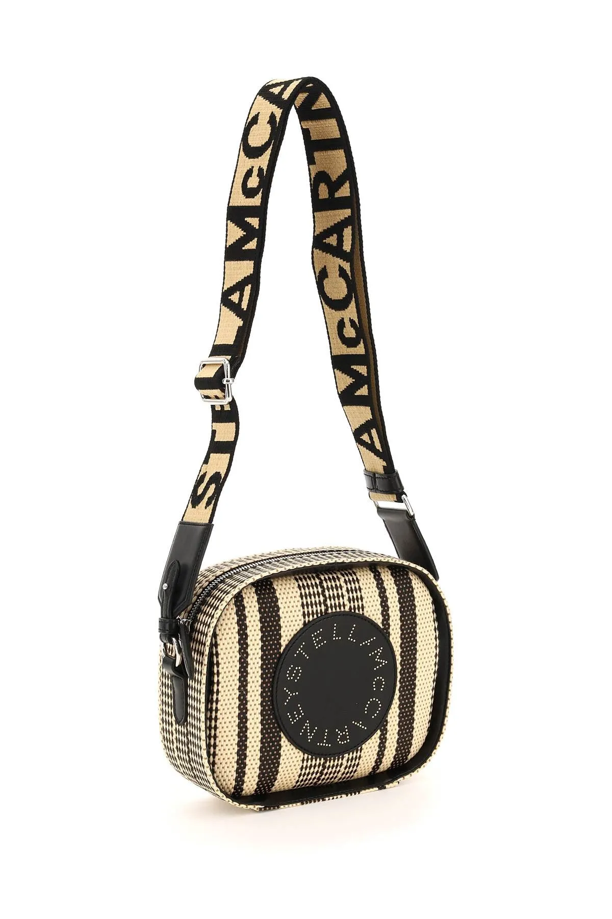 Stella McCartney Logo Perforated Camera Bag