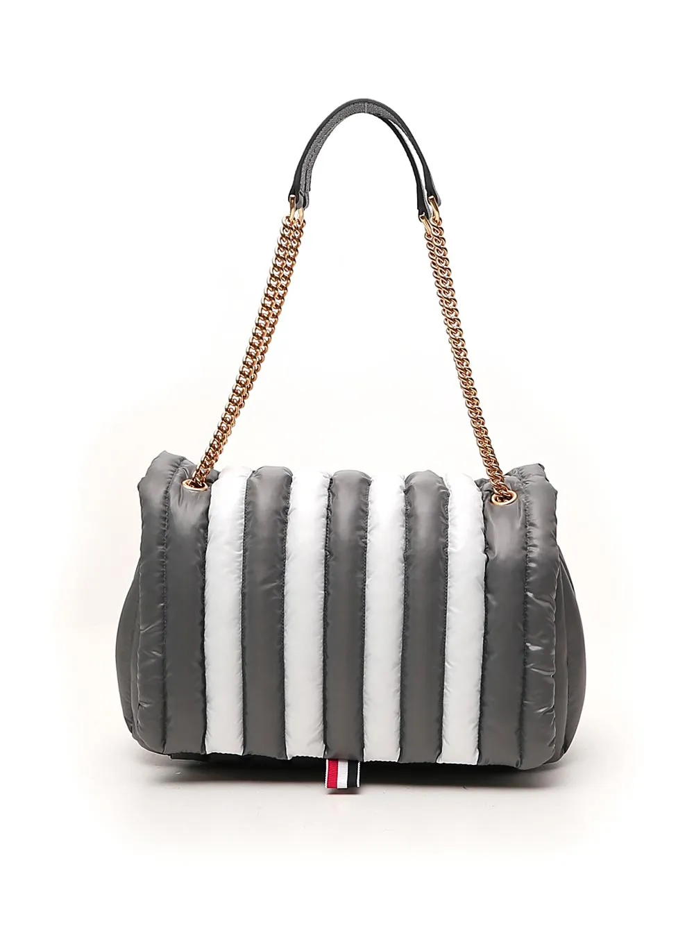 Thom Browne Striped Quilted Shoulder Bag