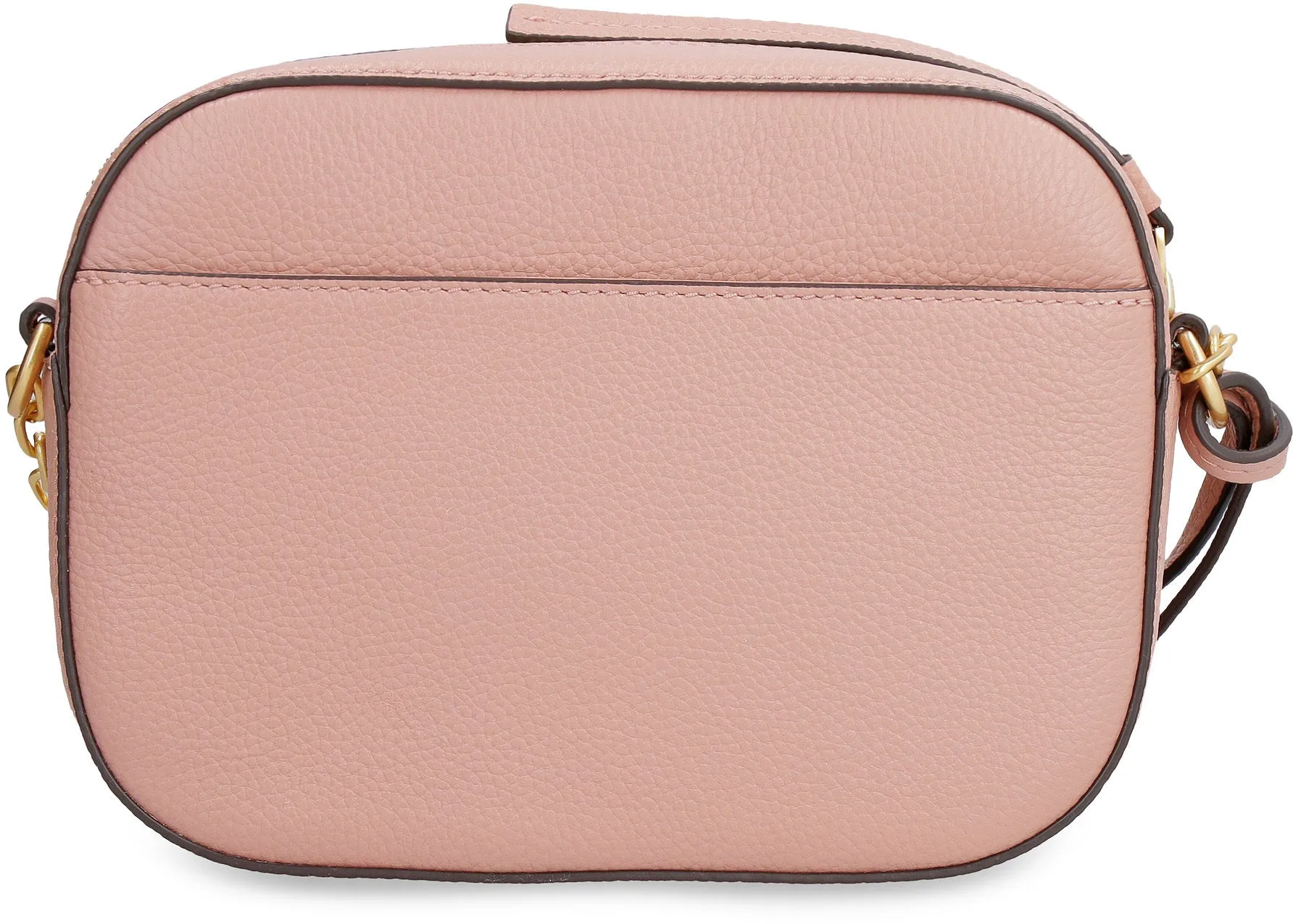 Tory Burch Logo Plaque Zipped Camera Bag