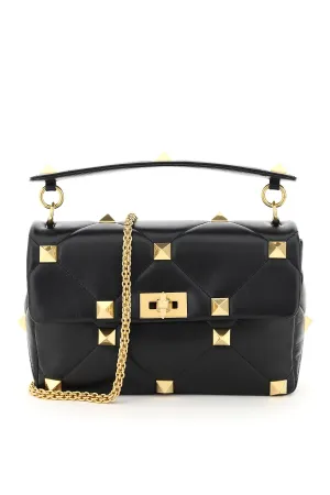 Valentino Garavani Roman Stud Large Shoulder Bag