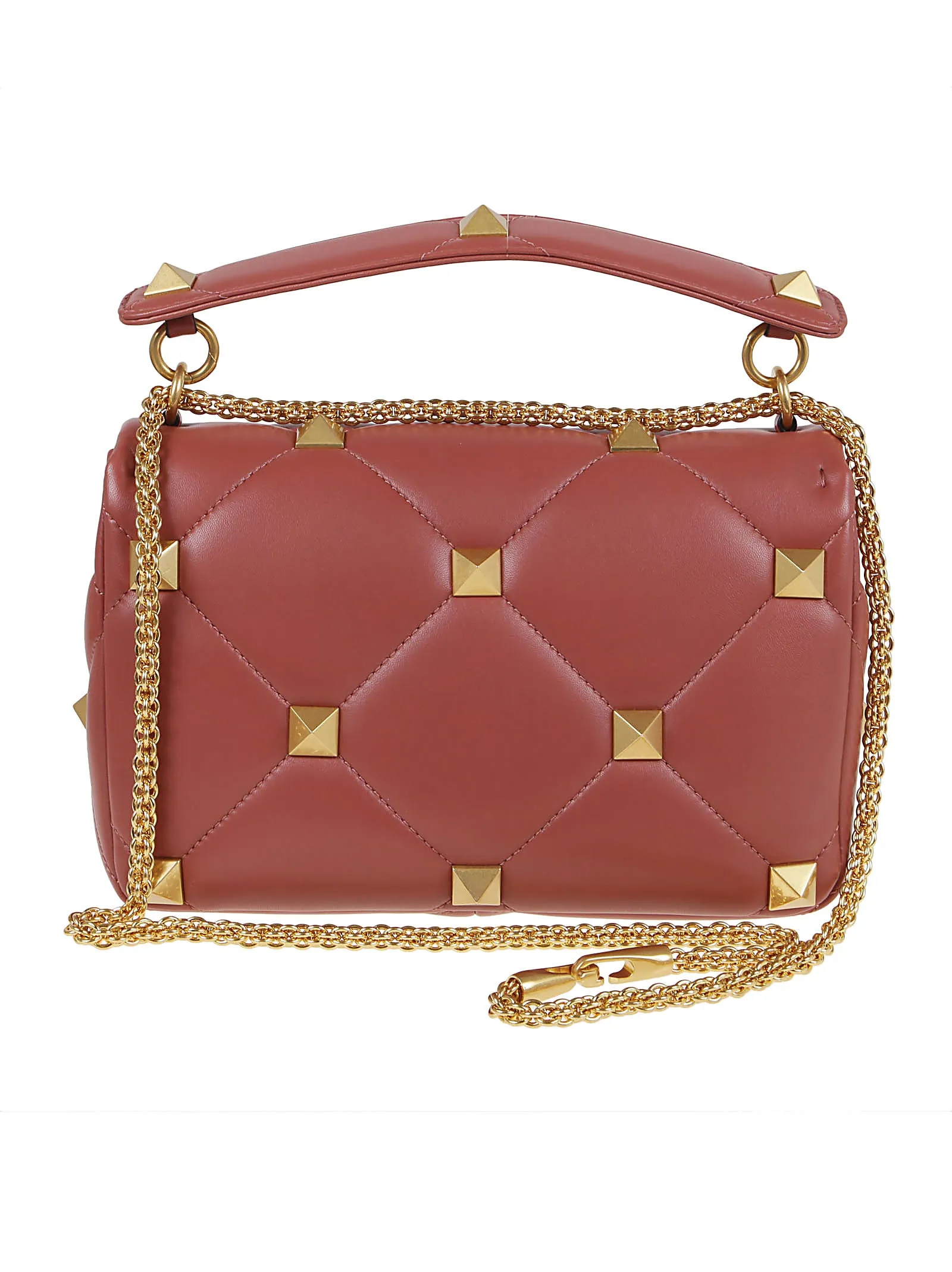 Valentino Garavani Roman Stud Quilted Crossbody Bag