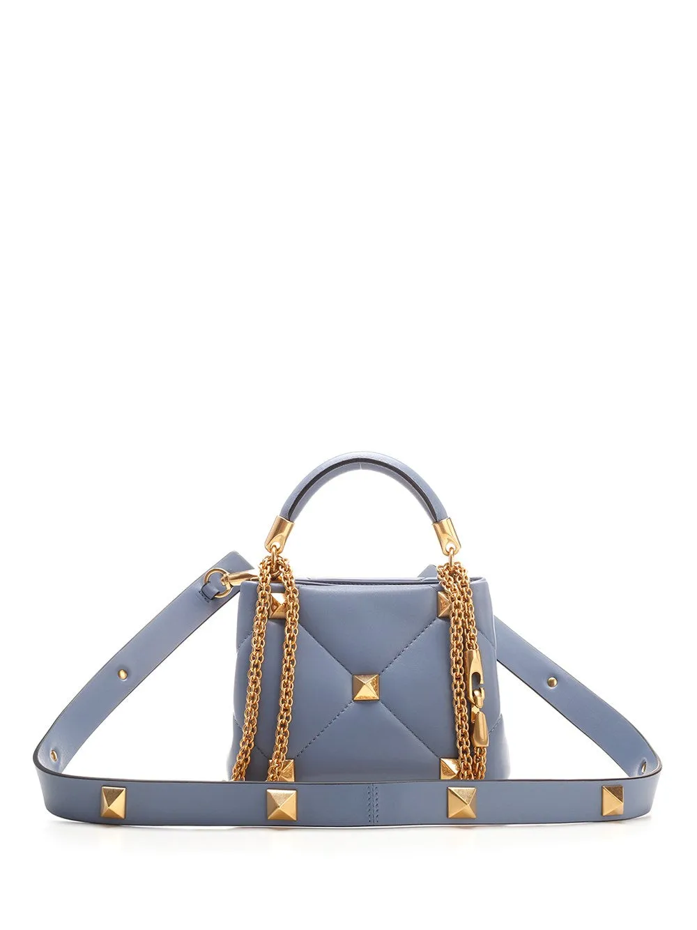 Valentino Garavani Roman Stud Small Top-Handle Bag