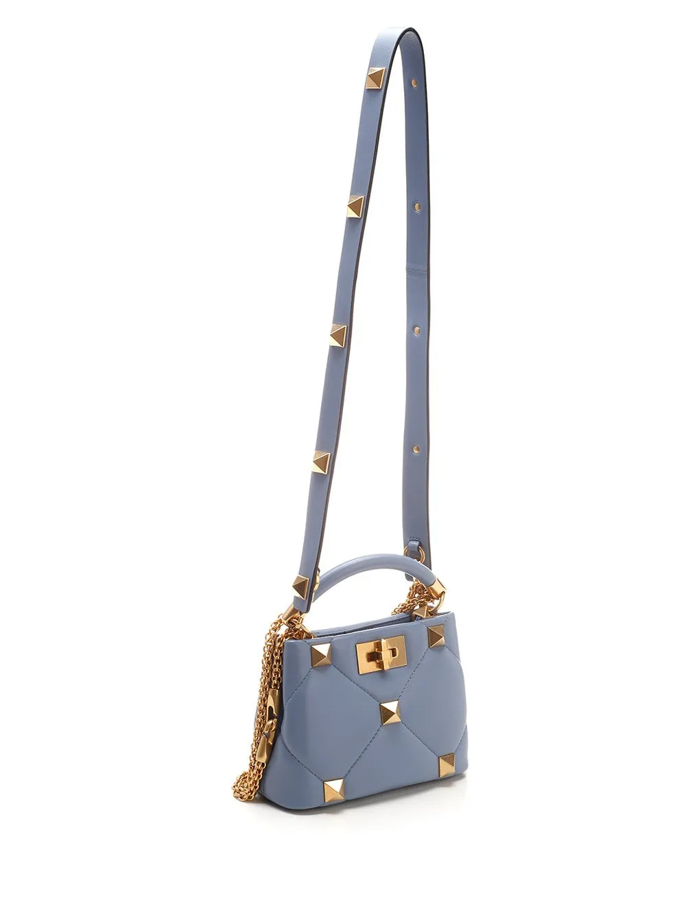 Valentino Garavani Roman Stud Small Top-Handle Bag