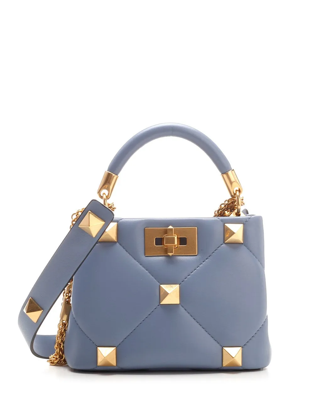 Valentino Garavani Roman Stud Small Top-Handle Bag