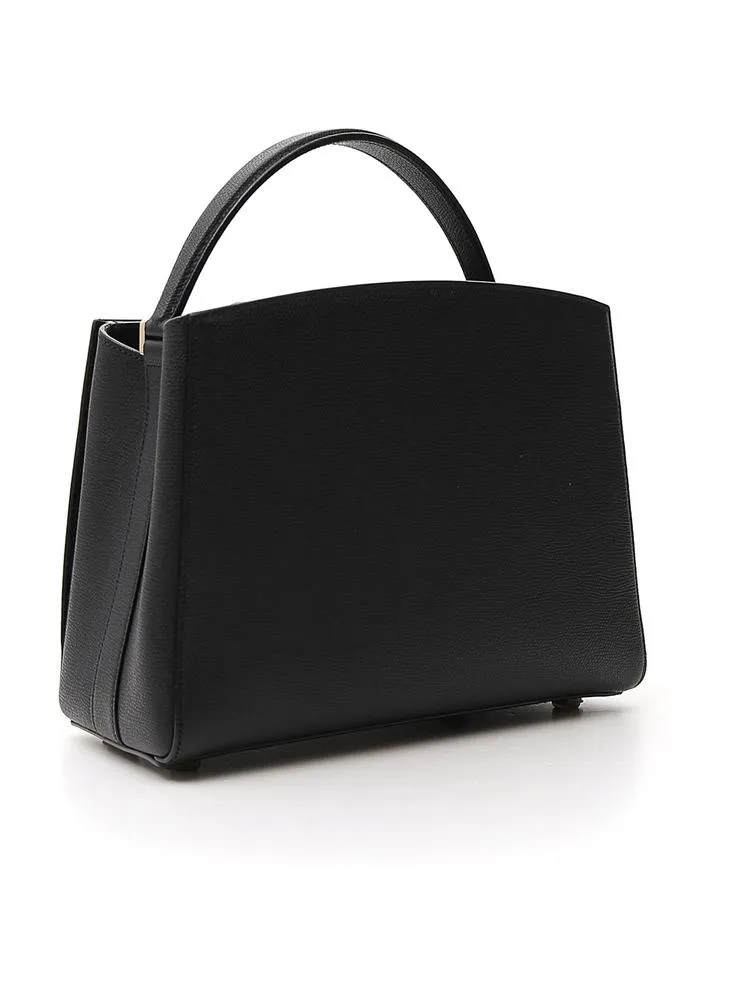 Valextra Contrast Colour Block Tote Bag