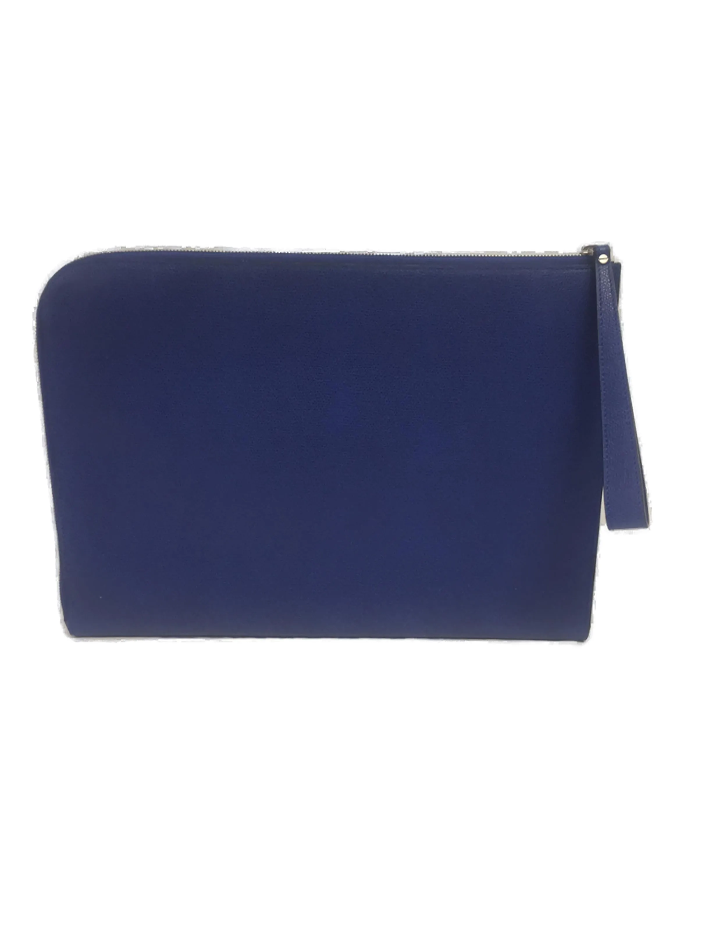 Valextra Zip-Up Clutch Bag