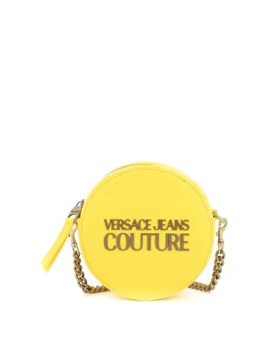 Versace Jeans Couture Logo-Lettering Zipped Crossbody Bag