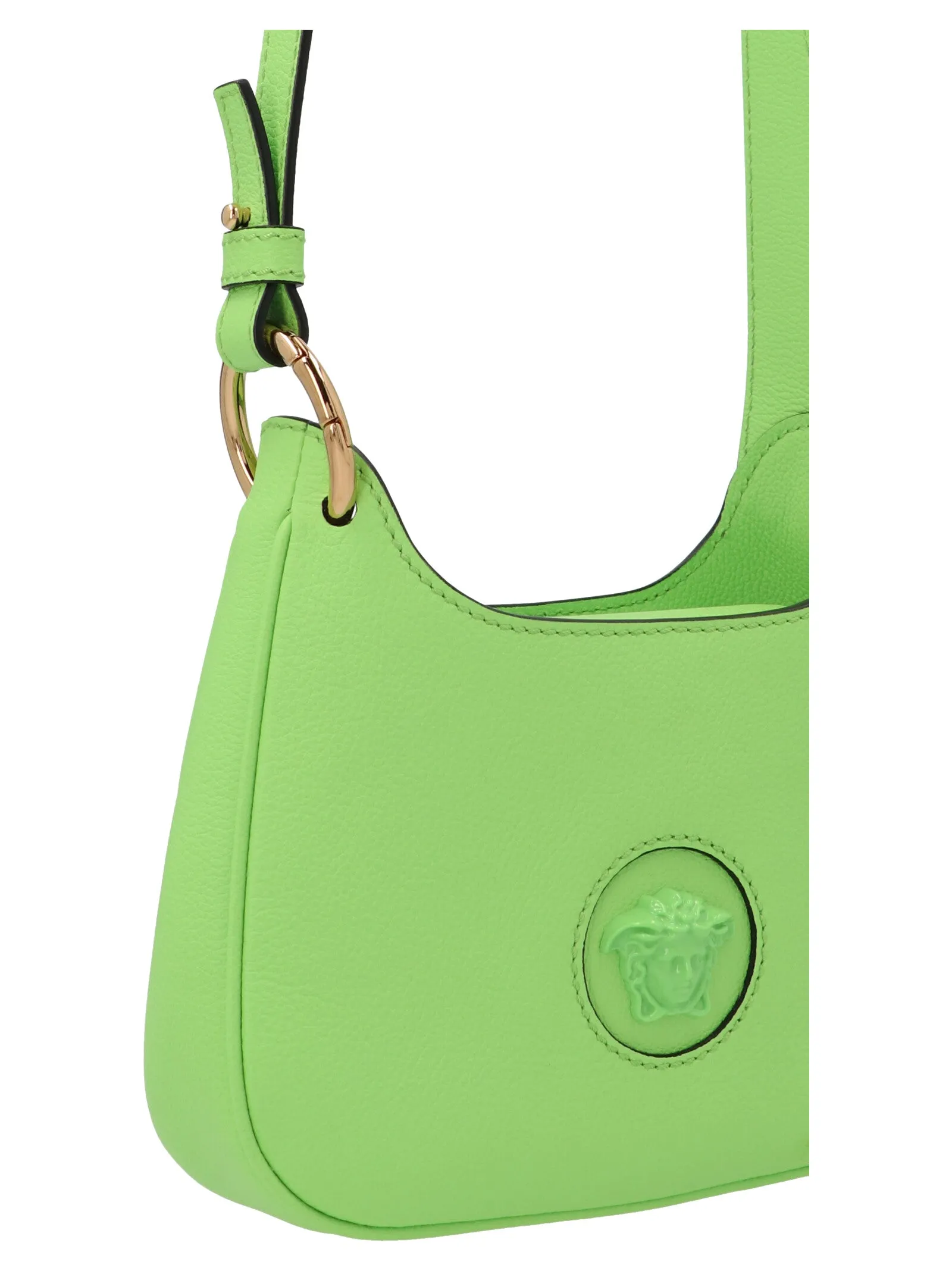 Versace Small Medusa Logo Plaque Shoulder Bag
